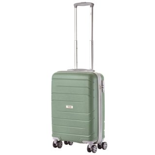 TravelZ Big Bars (S) Olive Green 35 л чемодан из полипропилена на 4 колесах зеленый