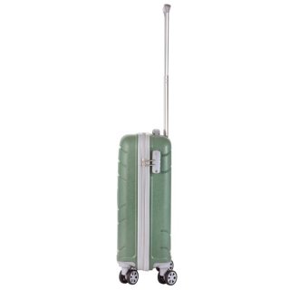 TravelZ Big Bars (S) Olive Green 35 л чемодан из полипропилена на 4 колесах зеленый