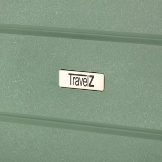 TravelZ Big Bars (S) Olive Green 35 л чемодан из полипропилена на 4 колесах зеленый