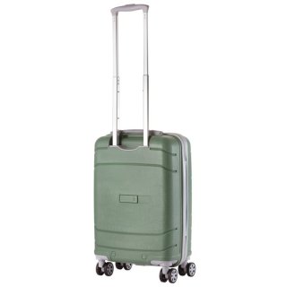 TravelZ Big Bars (S) Olive Green 35 л чемодан из полипропилена на 4 колесах зеленый