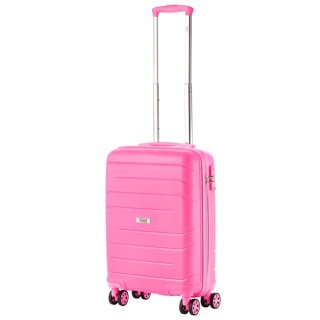 TravelZ Big Bars (S) Pink 35 л чемодан из полипропилена на 4 колесах розовый