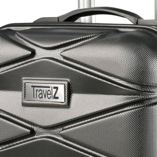 TravelZ Diamond (M) Anthracite 85 л валіза із пластику на 4 колесах антрацит