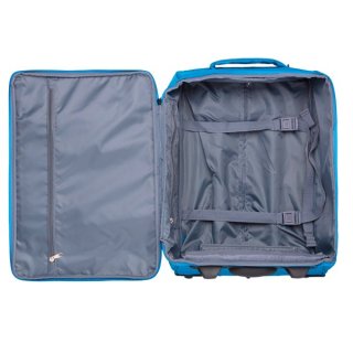 TravelZ Fordable 34 Blue 34 л сумка дорожная на колесах из полиэстера синяя