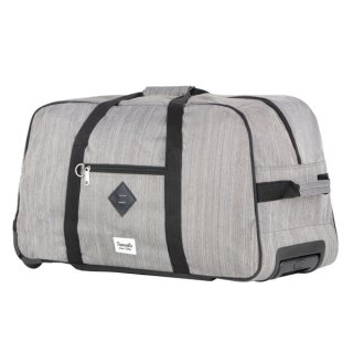 TravelZ Hipster 51 Grey 51 л сумка дорожная на колесах из полиэстера серая