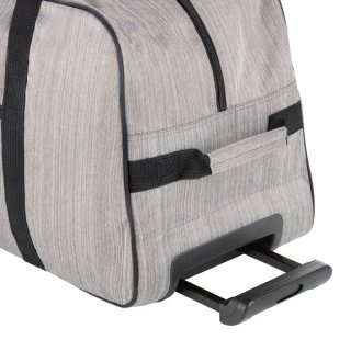 TravelZ Hipster 51 Grey 51 л сумка дорожная на колесах из полиэстера серая