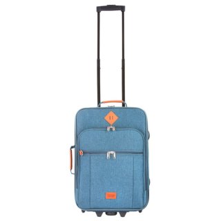 TravelZ Hipster (S) Jeans Blue 38 л валіза з поліестеру на 2 колесах синя
