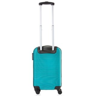 TravelZ Horizon (S) Aqua 35 л чемодан из пластика на 4 колесах голубой