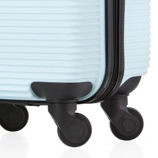 TravelZ Horizon (S) Baby Blue 35 л валіза із пластику на 4 колесах світло-блакитна