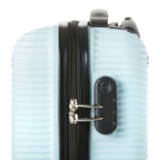 TravelZ Horizon (S) Baby Blue 35 л валіза із пластику на 4 колесах світло-блакитна