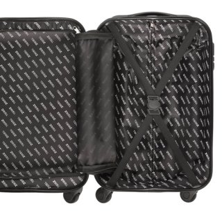 TravelZ Horizon (S) Baby Pink 35 л валіза із пластику на 4 колесах світло-рожева