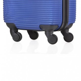 TravelZ Horizon (S) Blue 35 л чемодан из пластика на 4 колесах синий