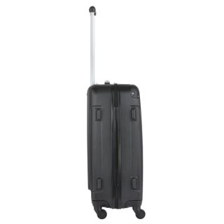 TravelZ Light (M) Black 66 л чемодан из пластика на 4 колесах черный