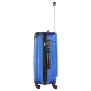 TravelZ Light (M) Navy Blue 66 л чемодан из пластика на 4 колесах синий
