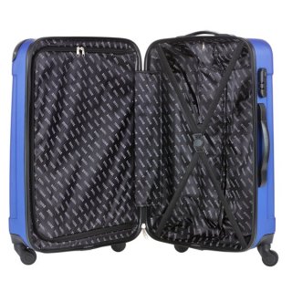 TravelZ Light (M) Navy Blue 66 л чемодан из пластика на 4 колесах синий