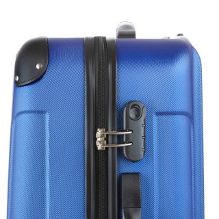 TravelZ Light (M) Navy Blue 66 л чемодан из пластика на 4 колесах синий