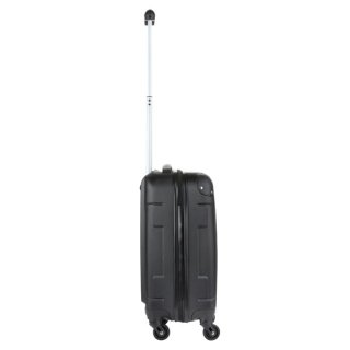 TravelZ Light (S) Black 25 л валіза із пластику на 4 колесах чорна