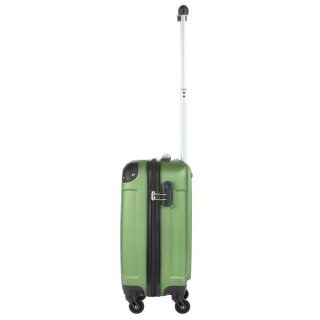 TravelZ Light (S) Khaki/Green 25 л валіза із пластику на 4 колесах зелена