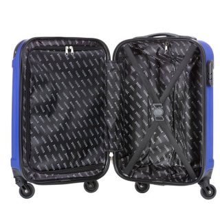 TravelZ Light (S) Navy Blue 25 л чемодан из пластика на 4 колесах синий