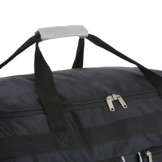 TravelZ Wheelbag 90 Black 90 л сумка дорожня на колесах з поліестеру чорна