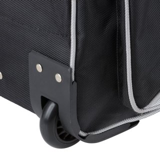 TravelZ Wheelbag 90 Black 90 л сумка дорожня на колесах з поліестеру чорна