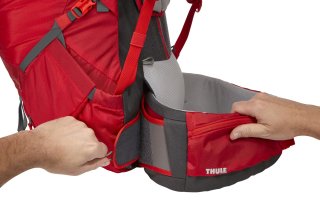 Туристичний чоловічий рюкзак Thule Versant Men's Backpacking Pack на 60 літрів Червоний