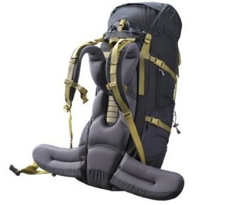 Туристический рюкзак Caribee Nevis 40 Charcoal, серый