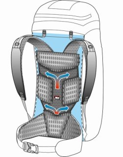 Туристический рюкзак Ferrino Esterel 50 Blue