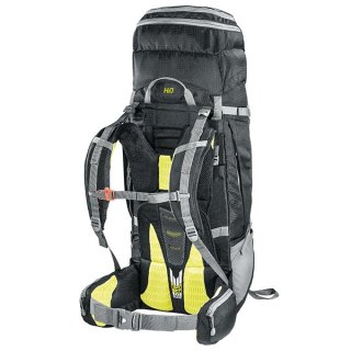 Туристический рюкзак Ferrino Overland 65+10 Black/Yellow