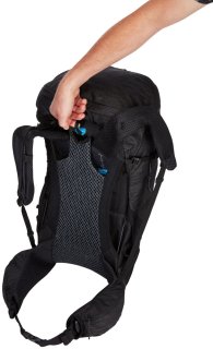 Туристический рюкзак Thule Topio на 40 л весом 1,2 кг из нейлона Черный