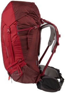 Туристический рюкзак женский Thule Guidepost Women's на 65 литров Красный