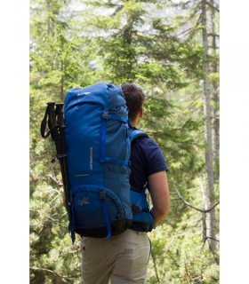 Vango Contour 60+10 л рюкзак туристичний з поліестеру чорний