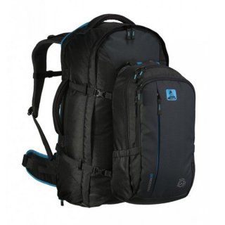 Vango Freedom II 60+20 л рюкзак туристический из полиэстера серый с синим