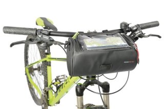 Велосипедна сумка на кермо Troika Bike Чорний