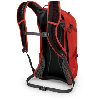 Велосипедный мужской рюкзак Osprey Syncro на 12 л Красный