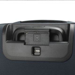 Victorinox Travel CONNEX 33/40 л чемодан из поликарбоната на 4 колесах синий