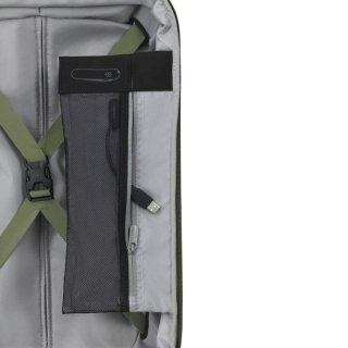 Victorinox Travel CONNEX 34/41 л чемодан из поликарбоната на 4 колесах  оливковый