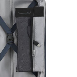Victorinox Travel CONNEX 34/41 л чемодан из поликарбоната на 4 колесах синий