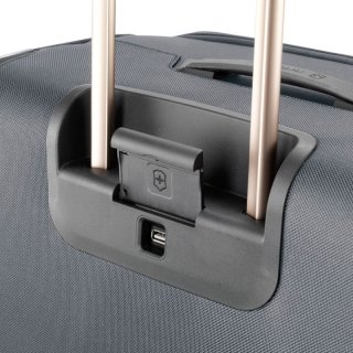 Victorinox Travel WERKS TRAVELER 6.0/Grey 34 л чемодан из текстиля на 4 колесах серый