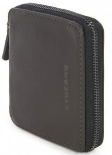 Визитница кожаная Tucano Siсuro Premium Card Holder (коричневая)