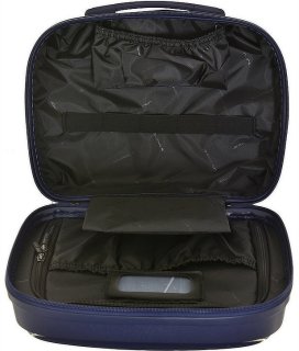 Жіноча косметичка з поліпропілену March Gotthard Beauty Case, темно-синя