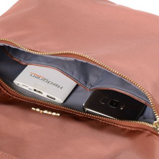 Жіночий міський рюкзак Hedgren Prisma з нейлону Коричневий