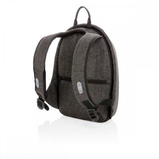 Женский городской рюкзак с тревожной кнопкой XD Design Cathy Protection Черный