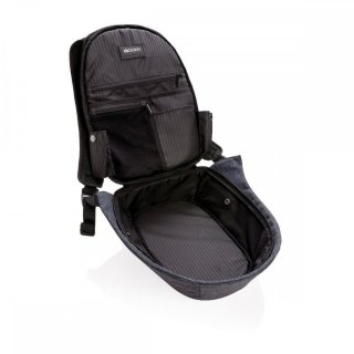Женский городской рюкзак с тревожной кнопкой XD Design Cathy Protection Черный