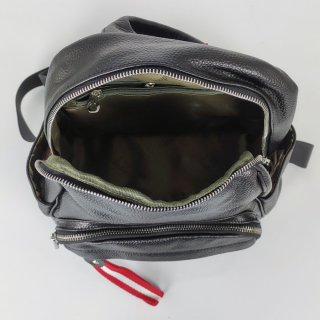 Женский кожаный рюкзак Olivia Leather Черный