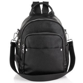 Женский кожаный рюкзак Olivia Leather Черный