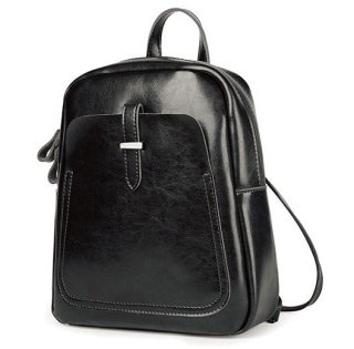 Женский рюкзак Grays из натуральной кожи Черный