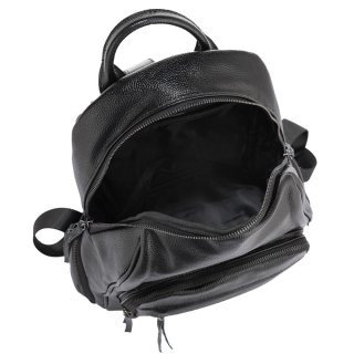 Женский рюкзак Olivia Leather из натуральной кожи Черный