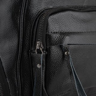 Женский рюкзак Olivia Leather из натуральной кожи Черный
