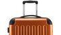 Малый 4-х колесный чемодан из поликарбоната 38/42 л HAUPTSTADTKOFFER, оранжевый