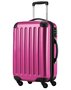 Малый 4-х колесный чемодан из поликарбоната 38/42 л HAUPTSTADTKOFFER, розовый